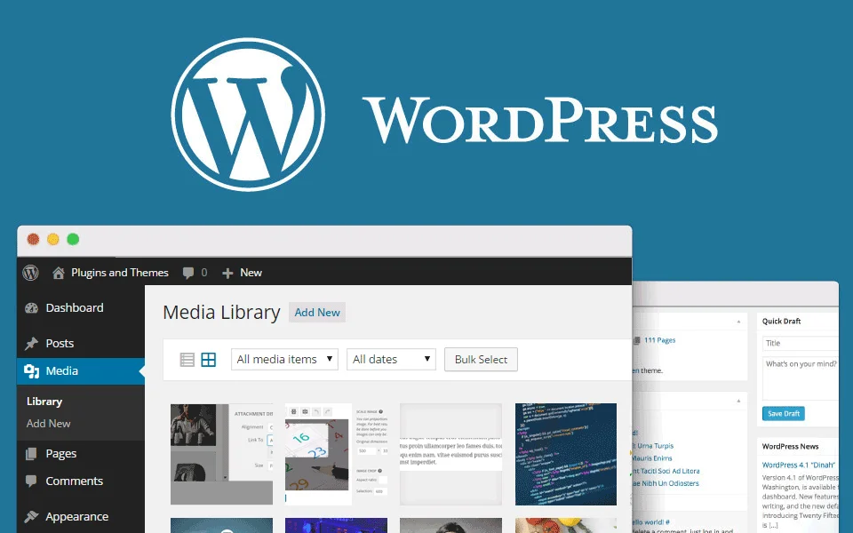 Wordpress add